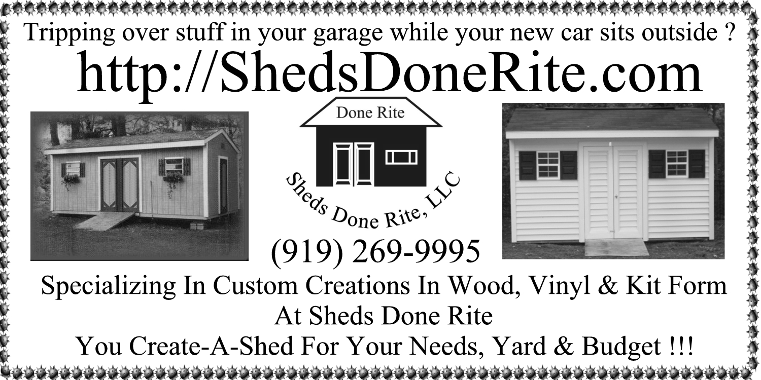 Sheds Done Rite