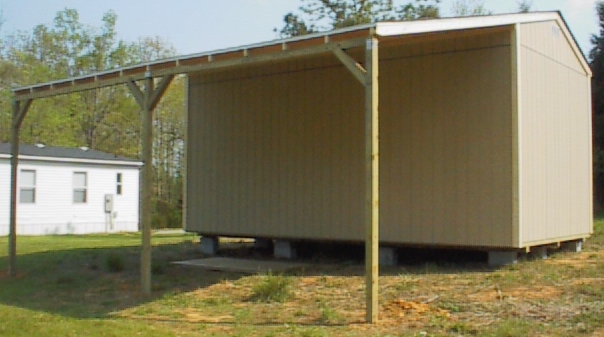 Our 1st 10' Sidewall Shed