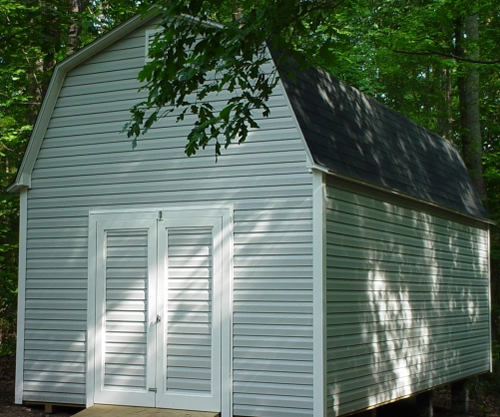 Maintenance Free 12' Wide Barn (Dutch Lap)